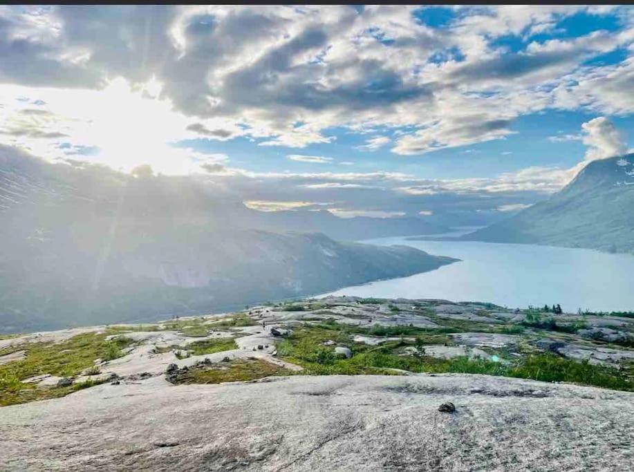 Skjomen Lodge Elvegard Esterno foto