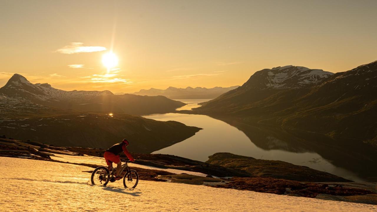 Skjomen Lodge Elvegard Esterno foto