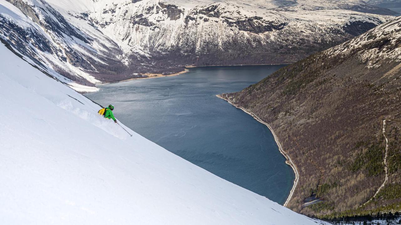 Skjomen Lodge Elvegard Esterno foto